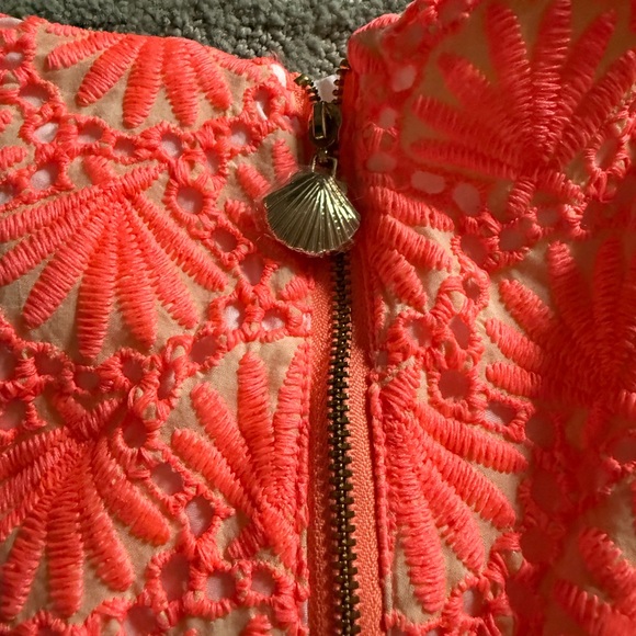 Lilly Pulitzer Bright Coral Skort - Picture 4 of 5